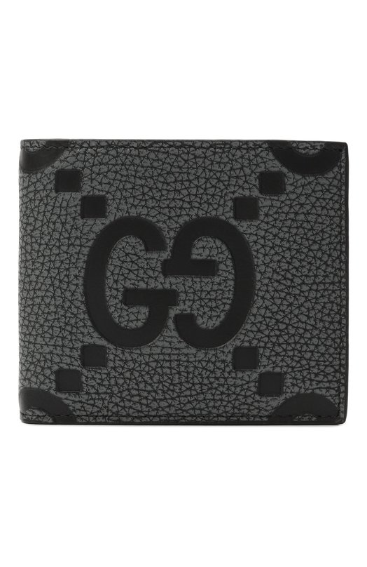 Кожаное портмоне Gucci 739475/AAECE Серый 739475/AAECE