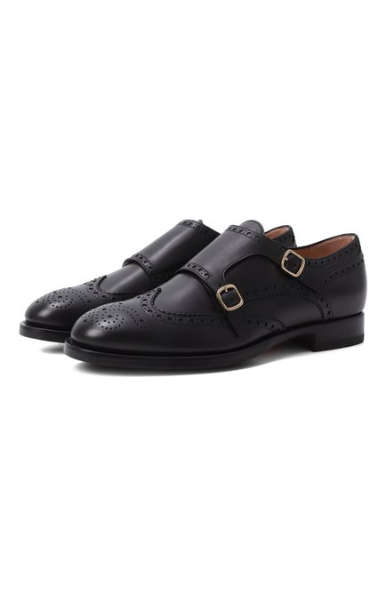 Женские кожаные монки SANTONI, арт. WUTG71800BJ2NWHM