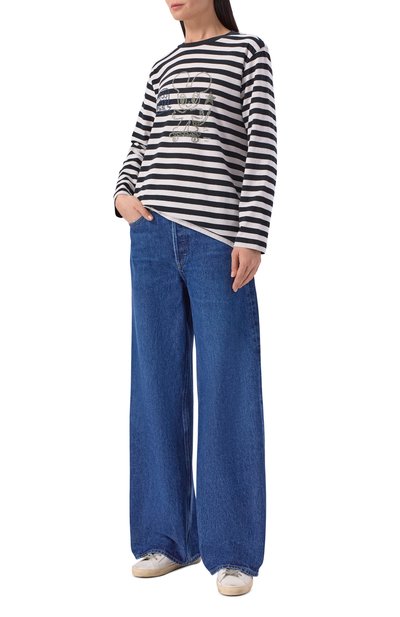 Женская хлопковый лонгслив ZADIG AND VOLTAIRE, арт. JWTS02839