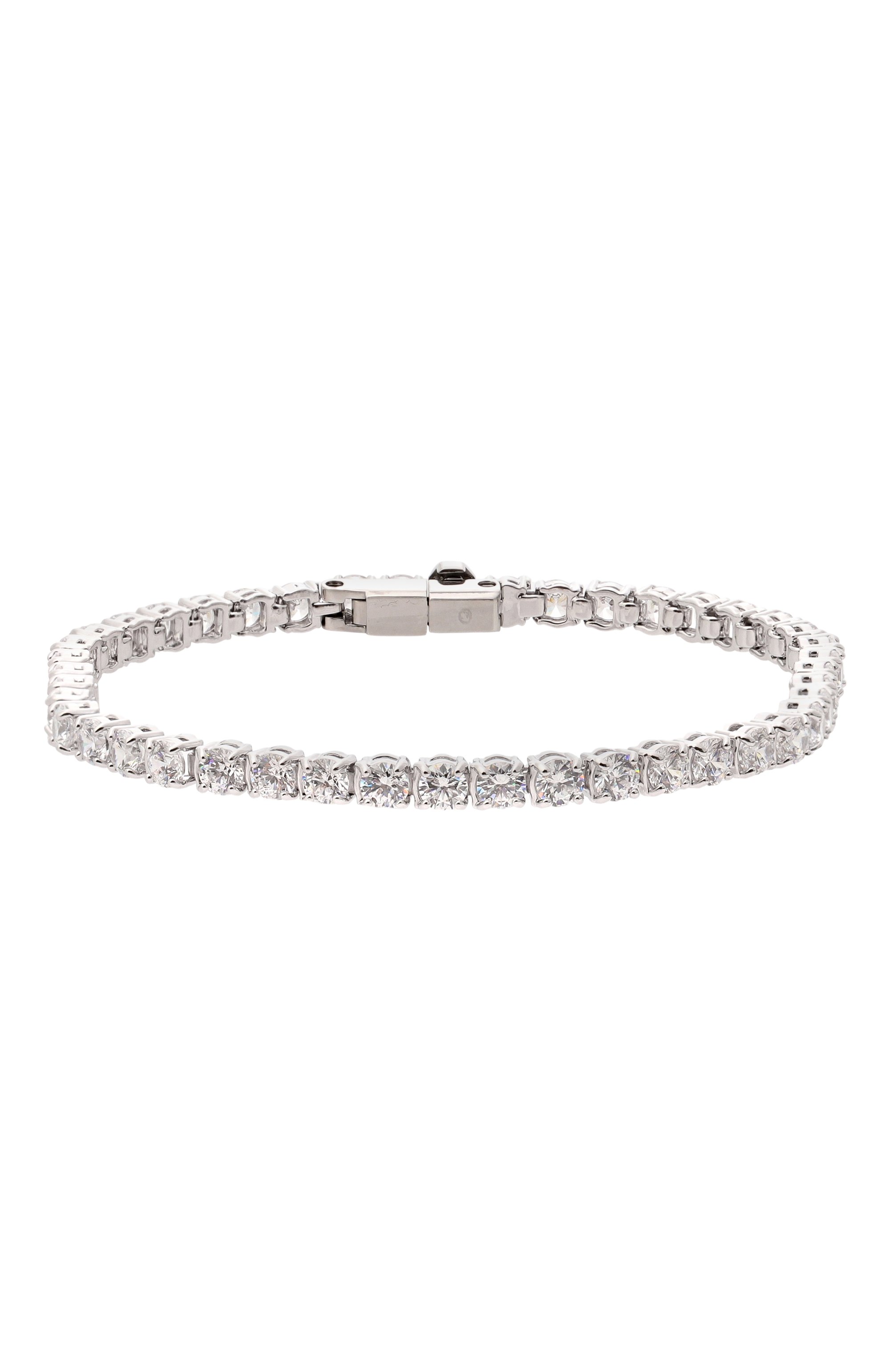 Браслет matrix tennis SWAROVSKI серебряного цвета по цене 29950 руб., арт. 5648938, фото 1 Браслет matrix tennis SWAROVSKI, арт. 5648938, фото 1