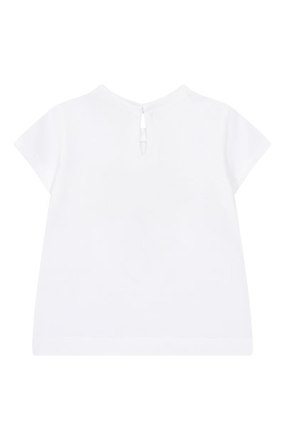 Хлопковая футболка MONNALISA, арт. 39E602, фото 2