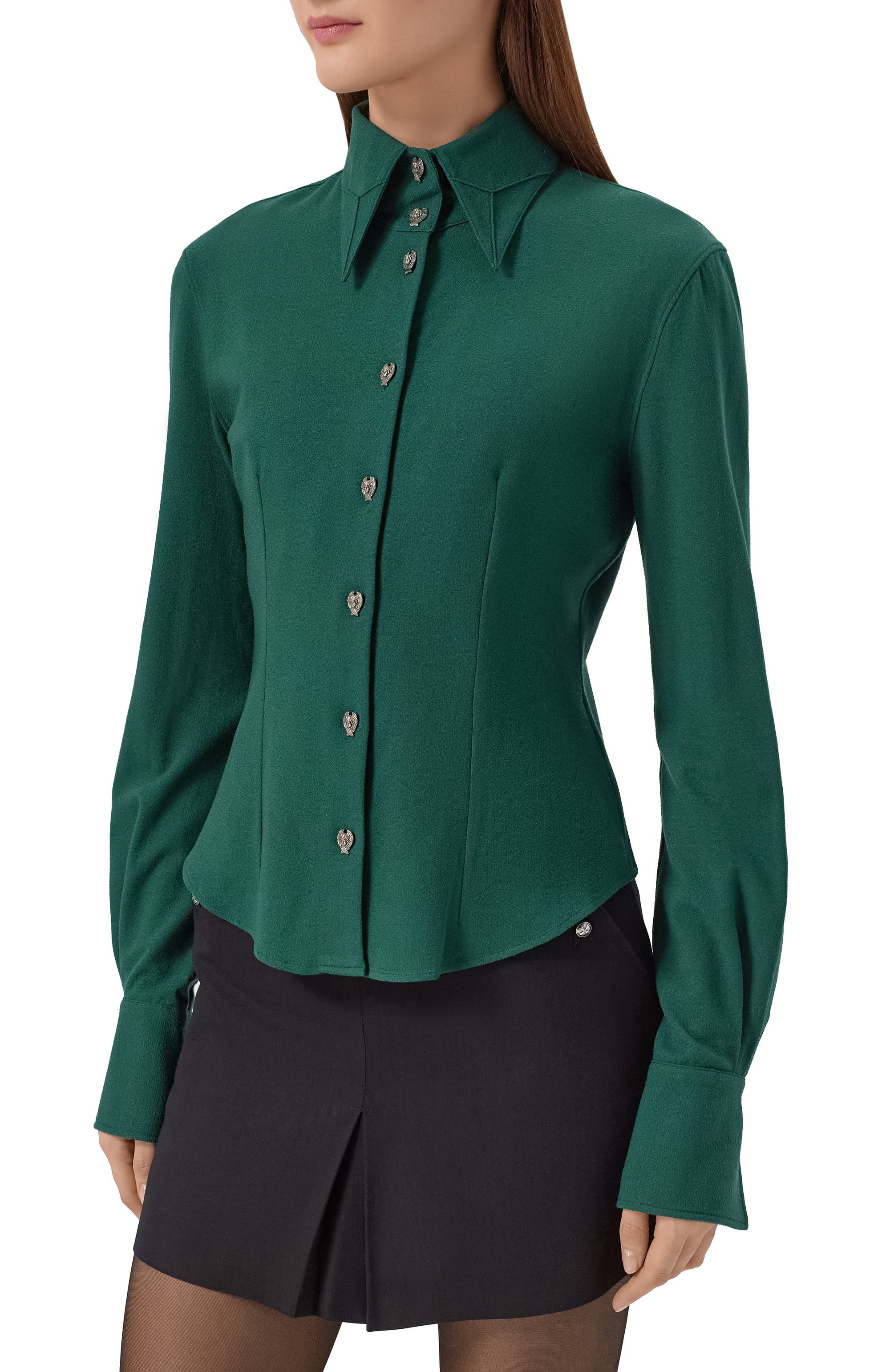 Шерстяная рубашка ENFANTS RICHES DEPRIMES, арт. 120-556, фото 3