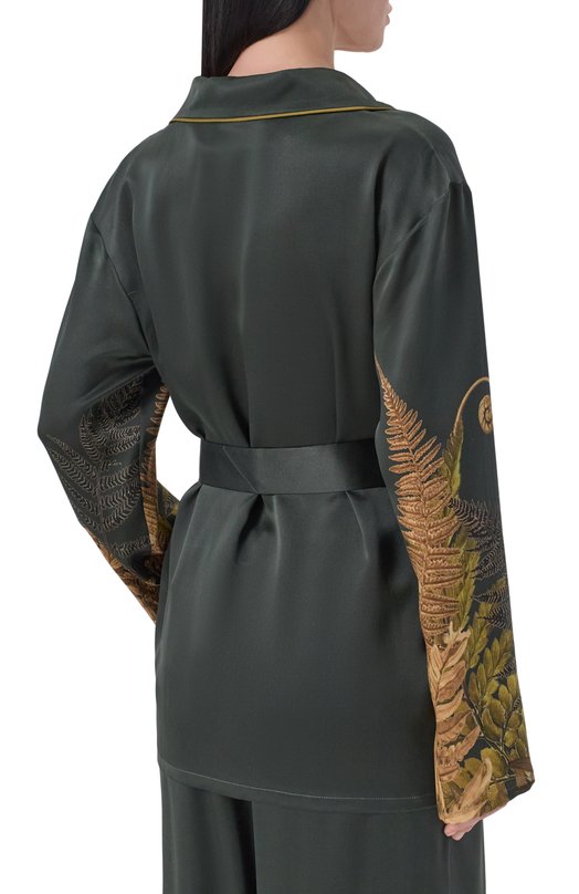 Шелковая рубашка Leffers 9\3.62.89.19.18 Зелёный  9\3.62.89.19.18 Фото 4