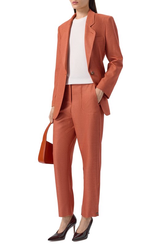 Топ из вискозы Giorgio Armani 8NAH30/AM05Z Белый  8NAH30/AM05Z Фото 2