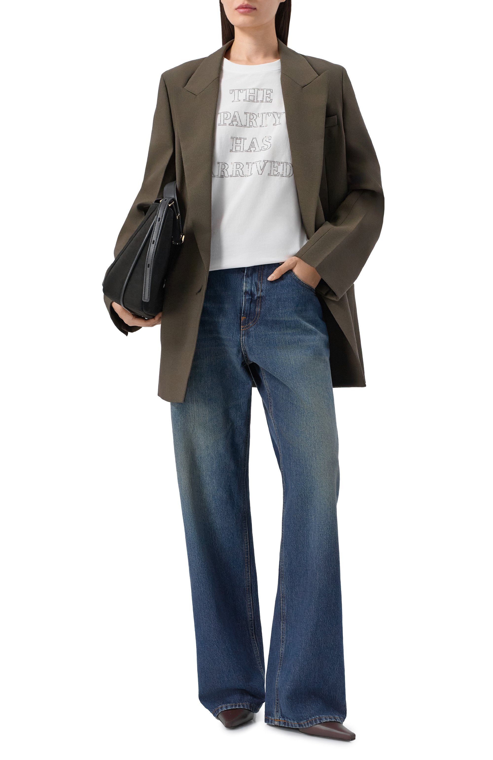 Хлопковая футболка BOSS ORANGE, арт. 50549195, фото 2