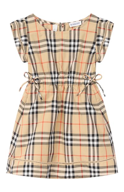 Хлопковое платье BURBERRY, арт. 8121301_001