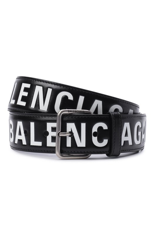 Кожаный ремень Balenciaga 835711/2ABZS Чёрный 835711/2ABZS