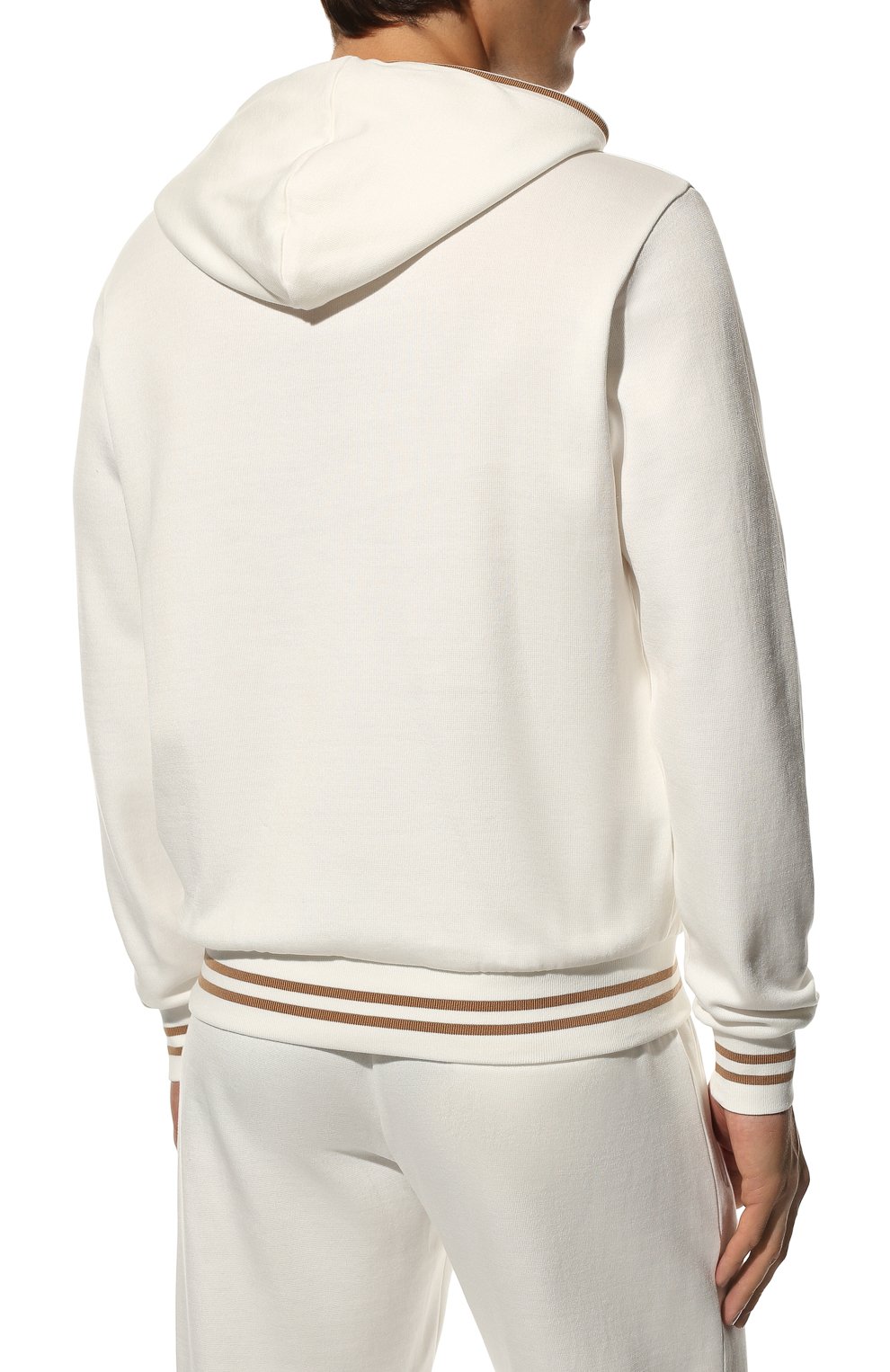 Хлопковое худи ELEVENTY PLATINUM, арт. E75FELE17 TES0E204, фото 4