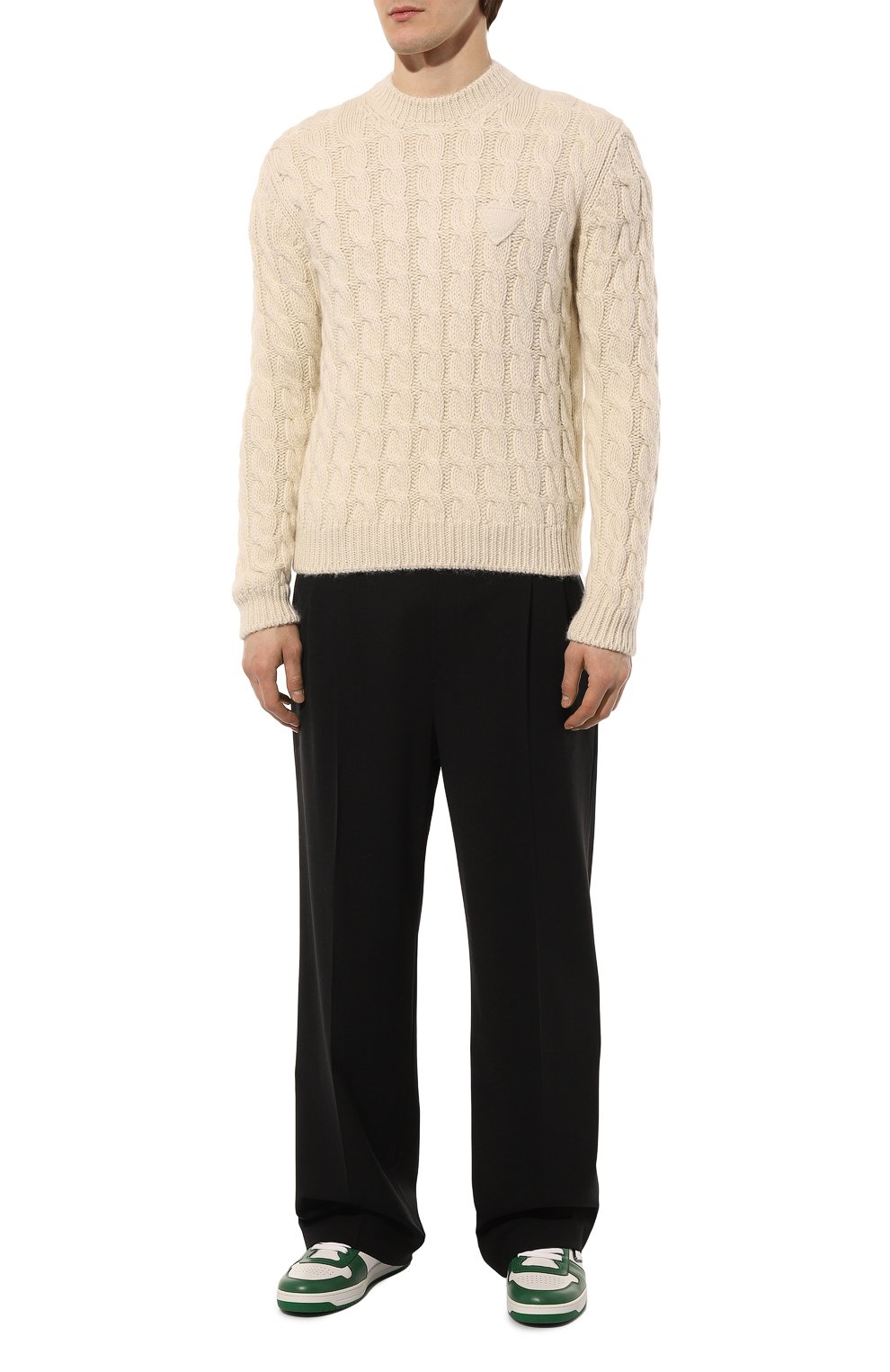 Свитер из шерсти альпака PRADA, арт. UMB343-10HZ-F0009-212, фото 2