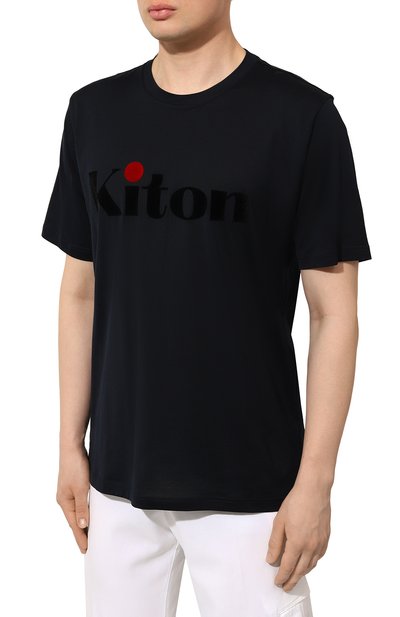 Хлопковая футболка KITON, арт. UMK0490, фото 3