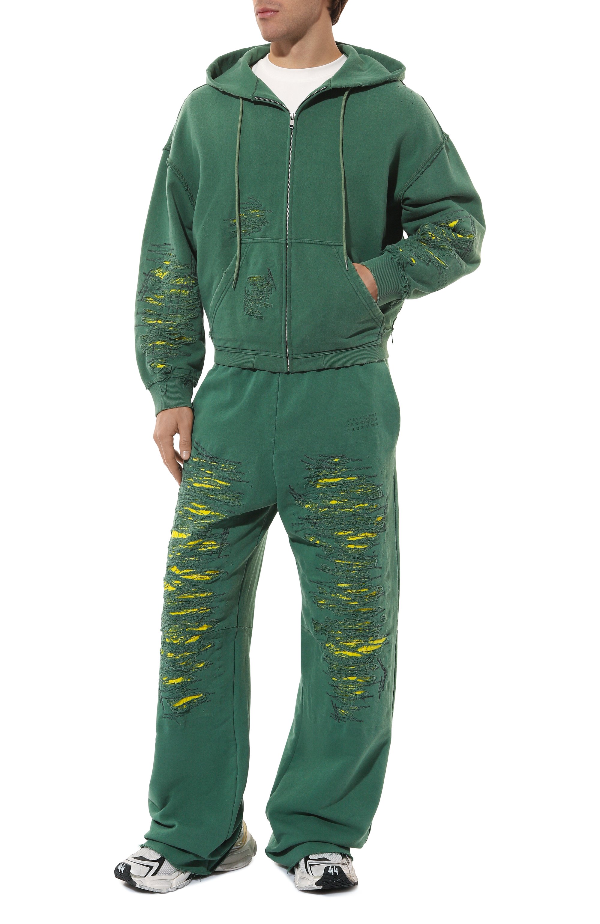 Хлопковая толстовка MM6, арт. S62GU0130/M25004, фото 2