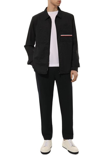 Брюки из шерсти и хлопка CAPOBIANCO, арт. 17M750.PL00., фото 2