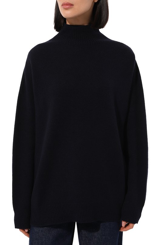 Свитер из шерсти и кашемира Emporio Armani EW000239/AF10749 Синий  EW000239/AF10749 Фото 3