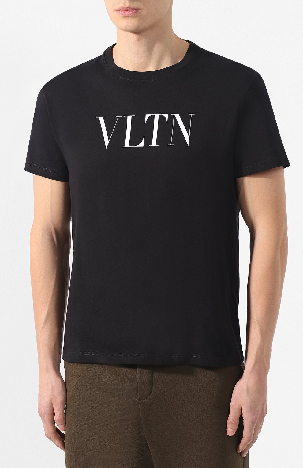 Хлопковая футболка VALENTINO, арт. RV3MG10V3LE, фото 3