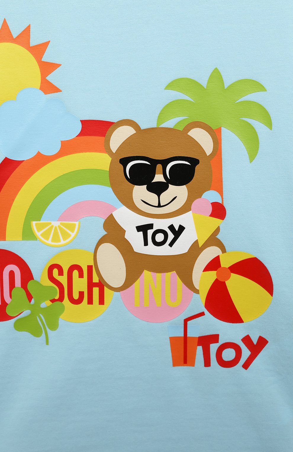 Хлопковая футболка MOSCHINO, арт. MMM031/LBA08, фото 3