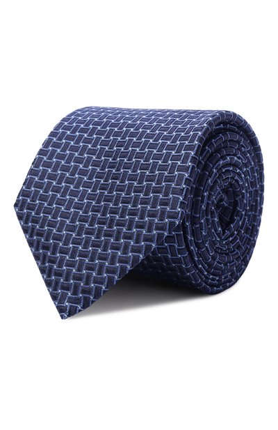 Мужской шелковый галстук CANALI, арт. 18/HJ04541