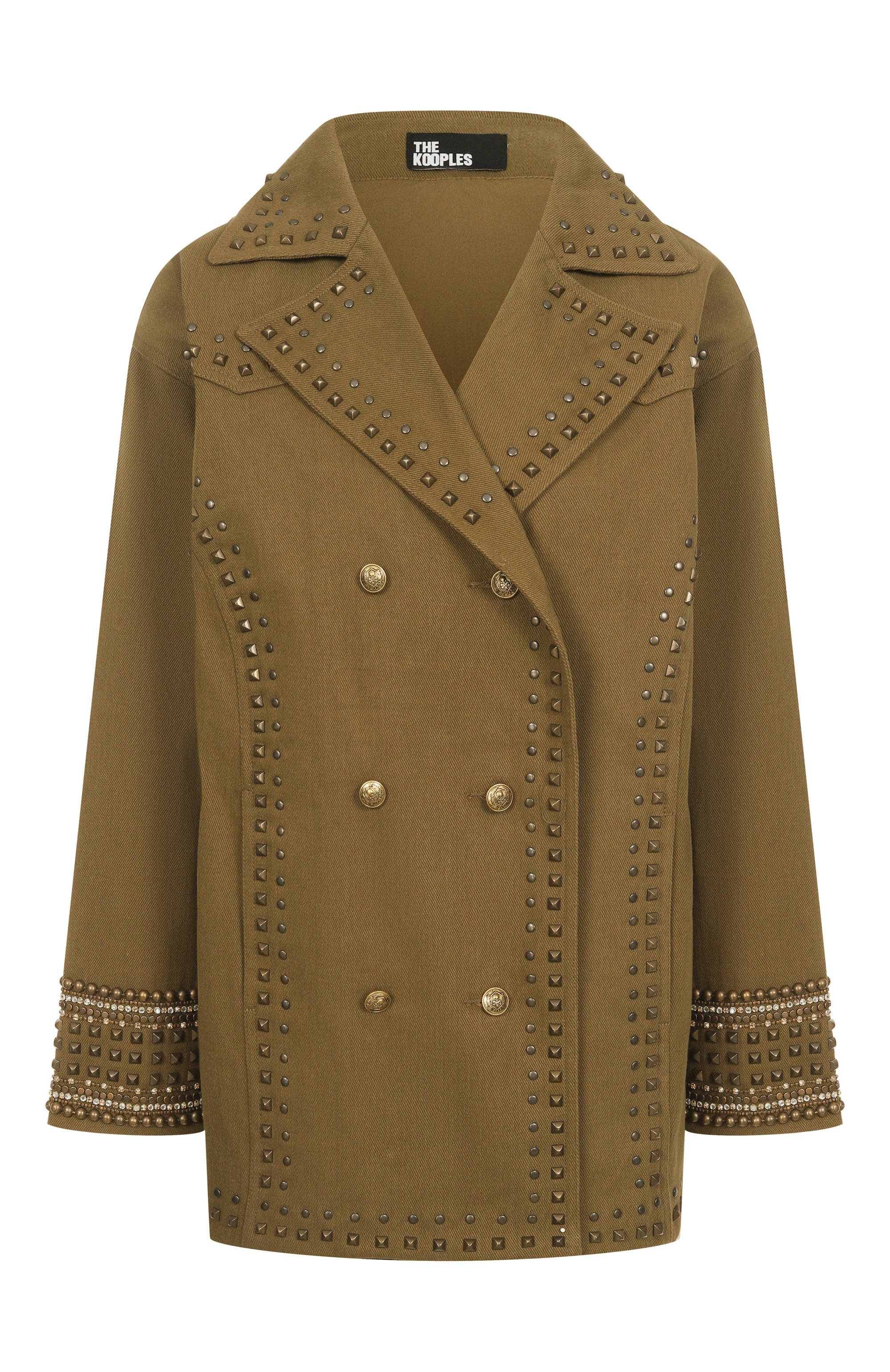 Хлопковое полупальто THE KOOPLES, арт. FBL030006K, фото 1