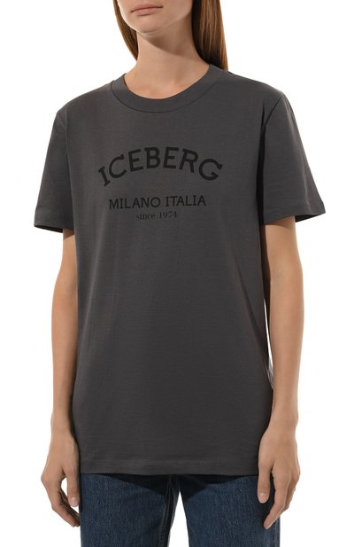 Хлопковая футболка ICEBERG, арт. F021/6325, фото 3
