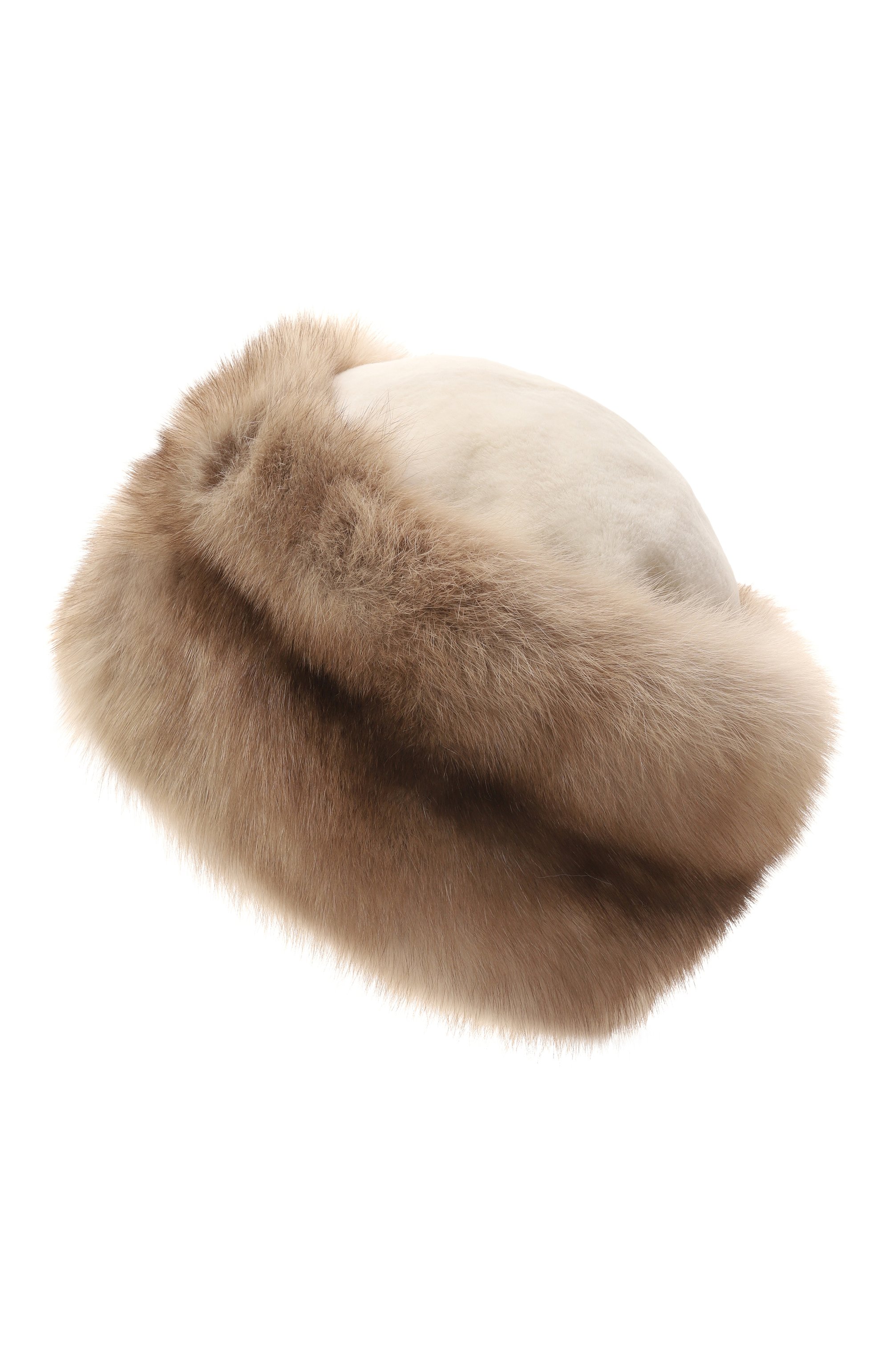 Меховая шапка из норки и соболя VICTORIA KUSENKOVA, арт. 061213641455, фото 2