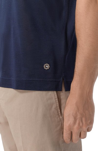 Шелковая футболка STEFANO RICCI, арт. K919512G10/R25190_001, фото 5