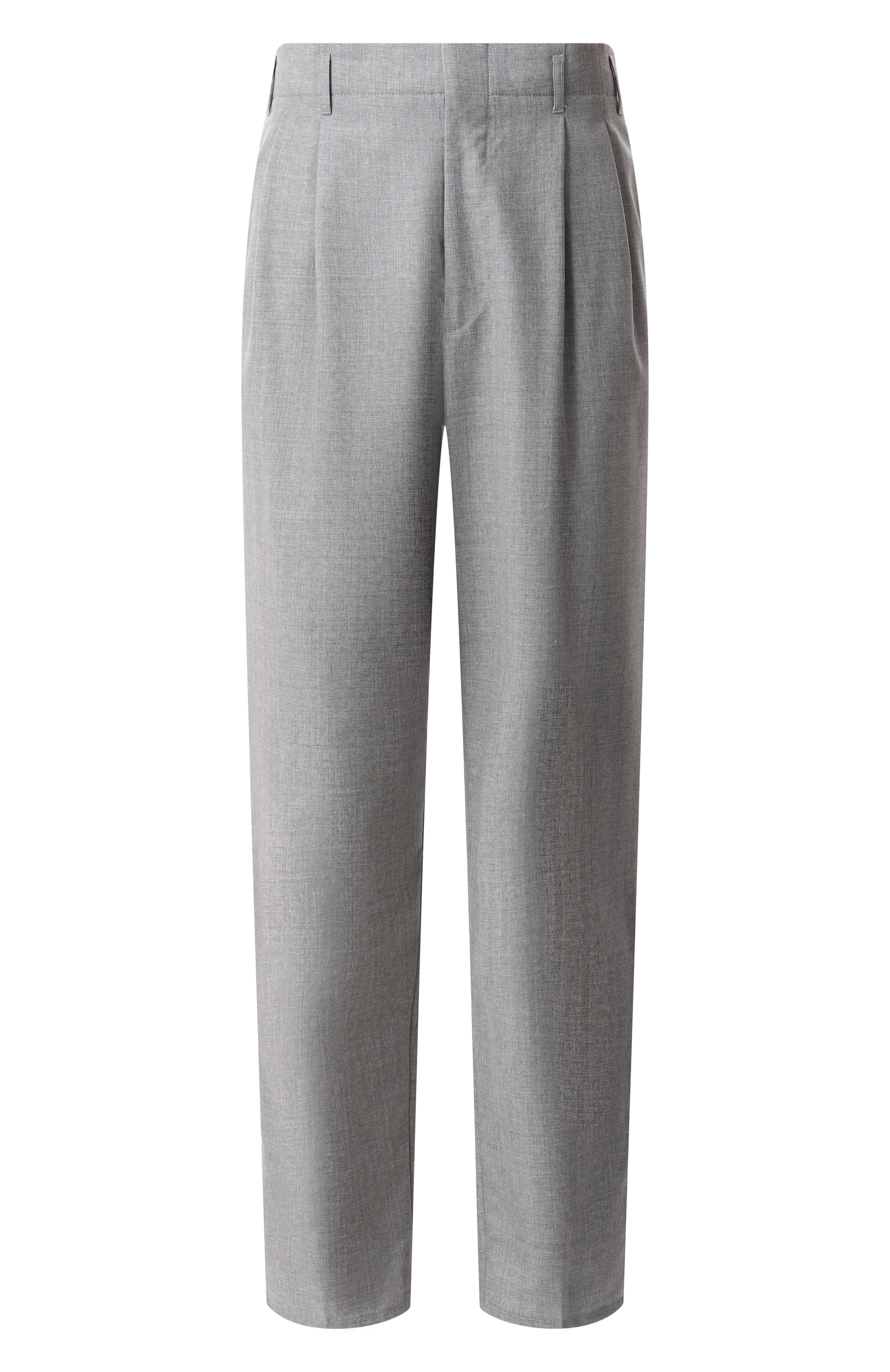 Шерстяные брюки BRUNELLO CUCINELLI, арт. MP407S2450, фото 1