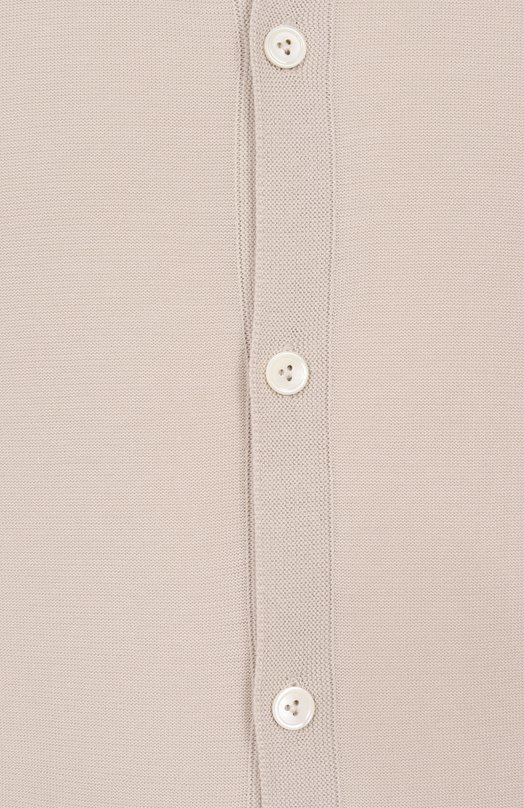 Хлопковая рубашка Van Laack SAFIR0S/S00301 Бежевый  SAFIR0S/S00301 Фото 5