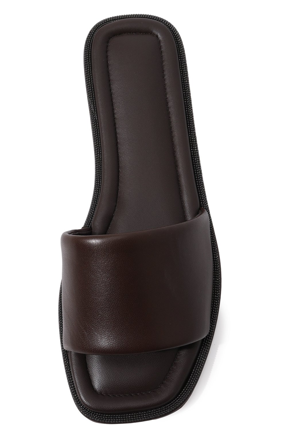 Кожаные шлепанцы BRUNELLO CUCINELLI, арт. MZCWC2150, фото 6