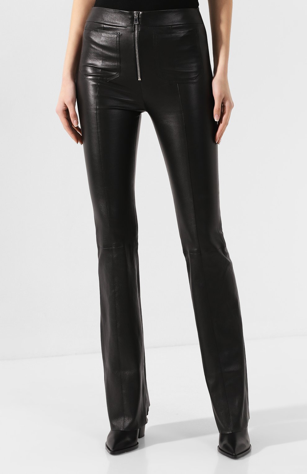 Кожаные брюки SPRWMN, арт. FLR-025-L/PATCH PKT SPR FLARE 34 INSEAM, фото 3