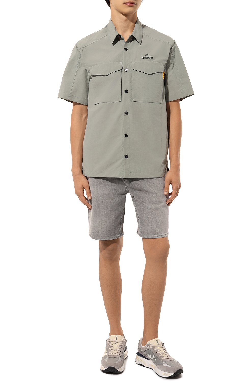 Джинсовые шорты 7 FOR ALL MANKIND, арт. JSSRR380IR, фото 2