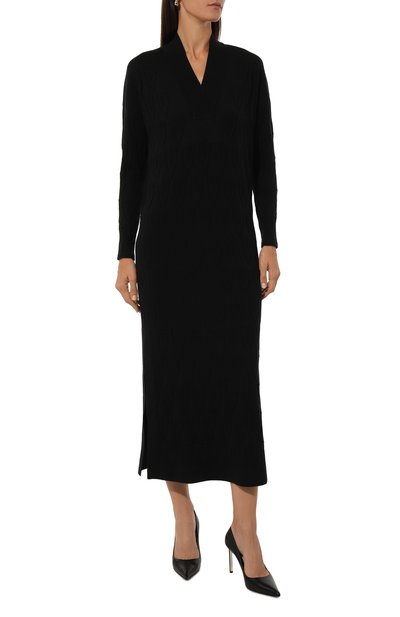 Платье из шелка и кашемира FREEAGE, арт. W25.DR114.6039.900, фото 3