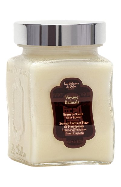 Масло карите для тела и волос "лотос и франжипани" (300ml) LA SULTANE DE SABA бесцветного цвета по цене 10700 руб., арт. 3700448601896, фото 2 Масло карите для тела и волос "лотос и франжипани" (300ml) LA SULTANE DE SABA, арт. 3700448601896, фото 2