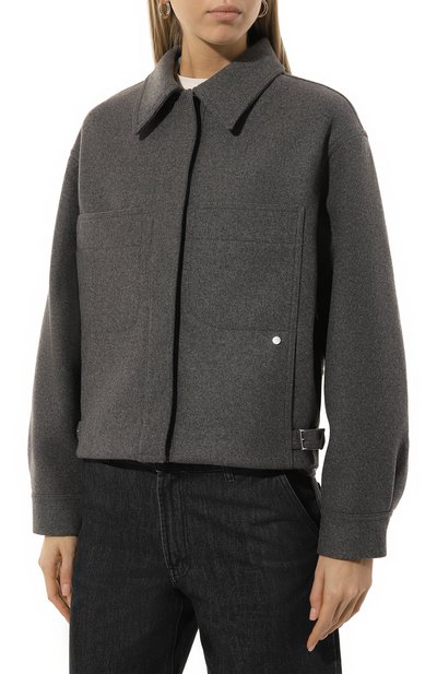 Шерстяная куртка CLOSED темно-серого цвета по цене 67700 руб., арт. C97242-65M-22, фото 3 Шерстяная куртка CLOSED, арт. C97242-65M-22, фото 3