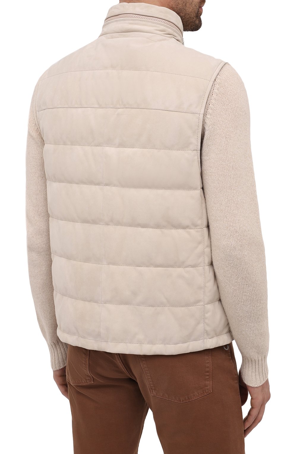 Замшевый жилет BRUNELLO CUCINELLI, арт. M0PCL1699, фото 4