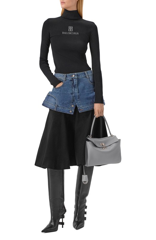 Сумка Rodeo small Balenciaga 789779/2AA4U Серый  789779/2AA4U Фото 7