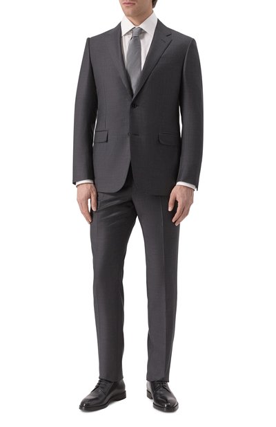 Мужской шерстяной костюм ZEGNA, арт. 221225/C22622