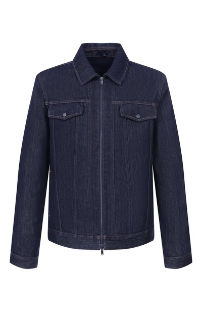 Мужская джинсовая куртка MVST, арт. M26.2PM.J001/F116 WASHED RAW INDIG0