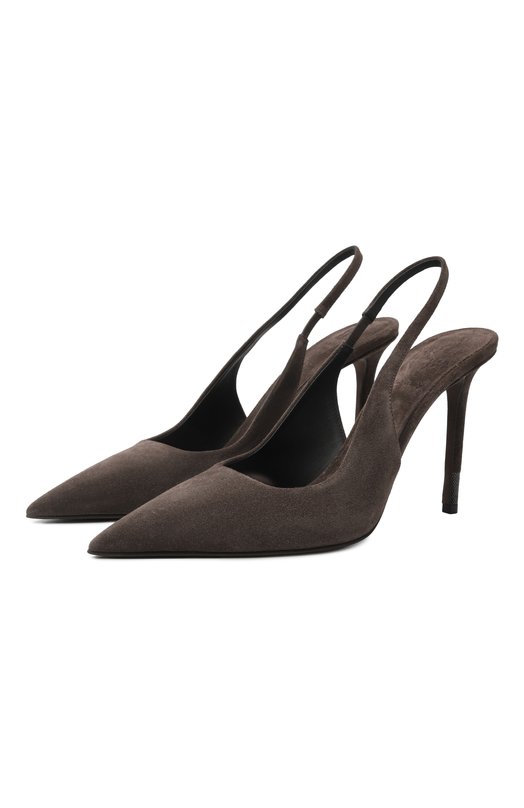 Замшевые туфли Brunello Cucinelli MZSFC2828 Коричневый MZSFC2828