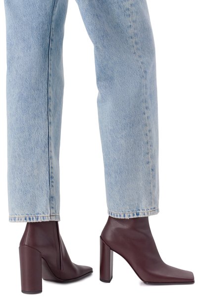 Кожаные ботильоны ALAIA, арт. AA302005I052, фото 2