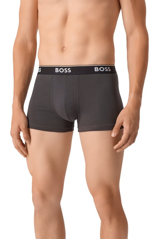 Комплект из трех боксеров BOSS 50531701 Чёрный  50531701 Фото 6
