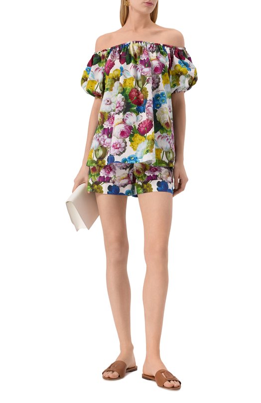 Кожаные шлепанцы Bianca Dolce & Gabbana CQ0436/AY329 Коричневый  CQ0436/AY329 Фото 2