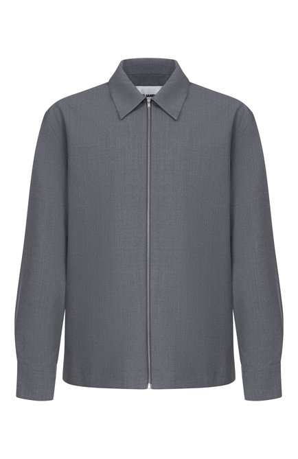 Мужская шерстяная куртка-рубашка JIL SANDER, арт. J22DL0368-J40249