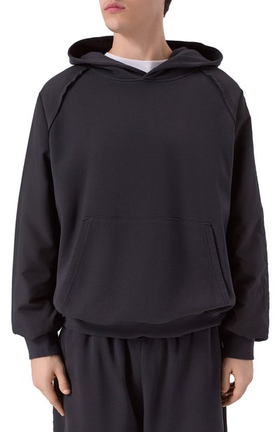 Хлопковое худи PALM ANGELS, арт. PMBB177F25FLE001, фото 3