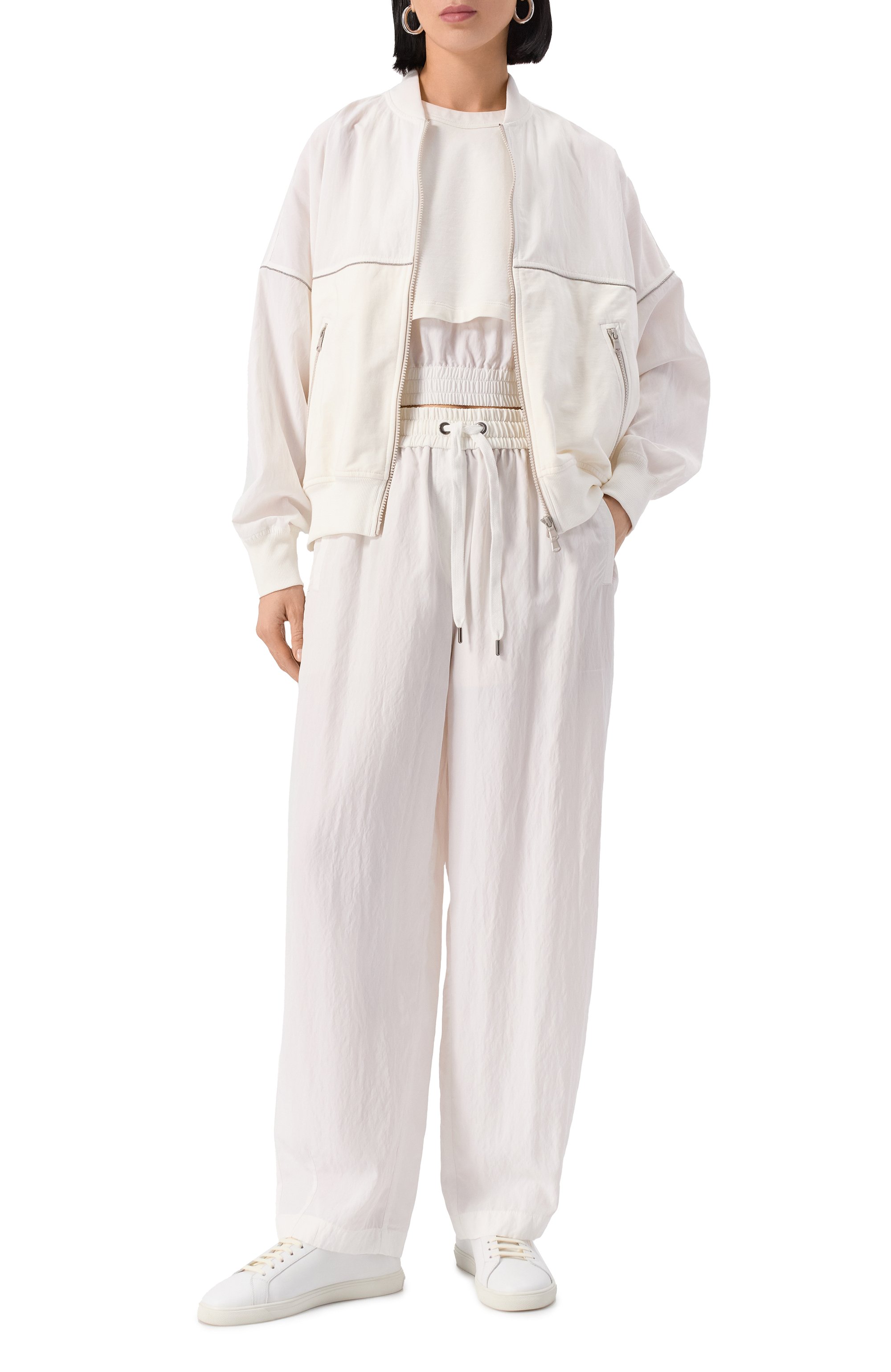 Хлопковый топ BRUNELLO CUCINELLI, арт. MH827VE700, фото 2