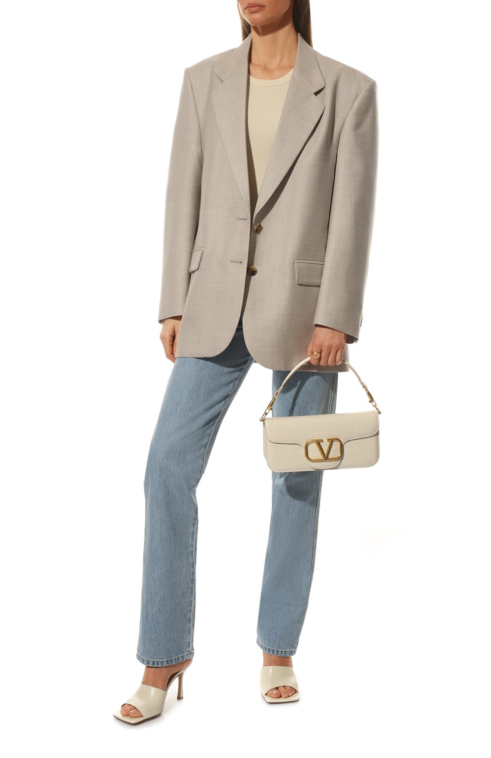 Сумка locò из кожи аллигатора VALENTINO, арт. XW0B0K30/WEU/AMIS, фото 8