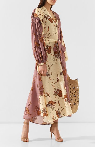 Платье loewe x paula's ibiza LOEWE бежевого цвета по цене 131000 руб., арт. S2296063R0, фото 2 Платье loewe x paula's ibiza LOEWE, арт. S2296063R0, фото 2