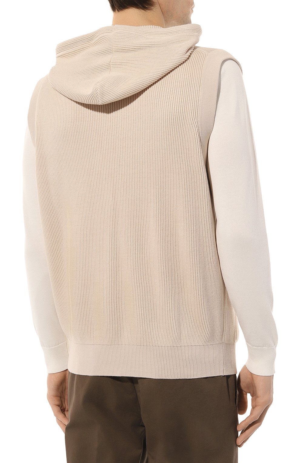 Хлопковый жилет BRUNELLO CUCINELLI, арт. M2920B2308, фото 4