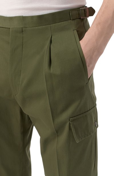 Хлопковые брюки-карго KITON, арт. UPN05K0647E08, фото 5