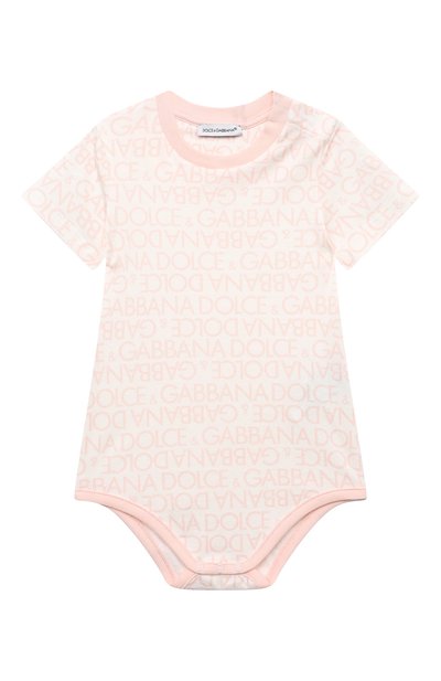 Хлопковое боди DOLCE & GABBANA, арт. L1J09I/HS7MD