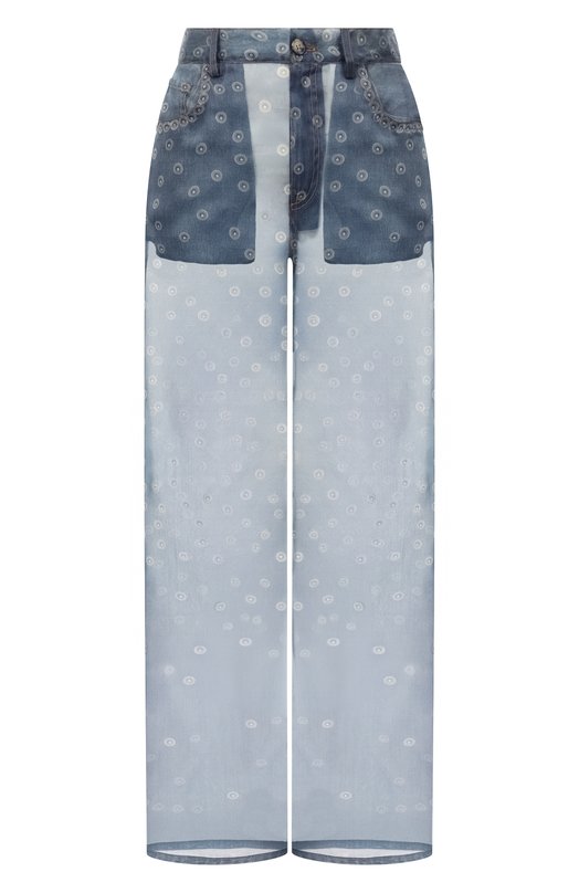 Шелковые брюки Haikure HEW033300R002PR001/B0NNIE SILK Голубой HEW033300R002PR001/B0NNIE SILK