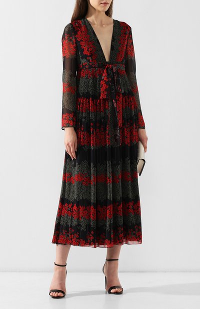 Платье с принтом REDVALENTINO, арт. SR3VAF70/4A0, фото 2